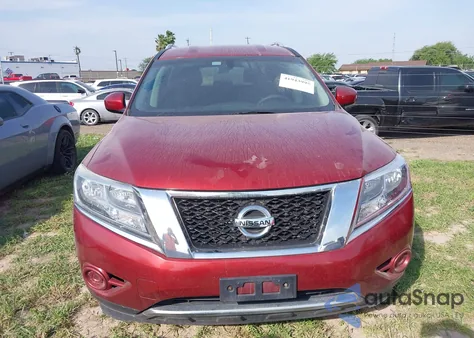2014 Nissan Pathfinder Sv z USA, uszkodzony, nr VIN 5N1AR2MN6EC649749